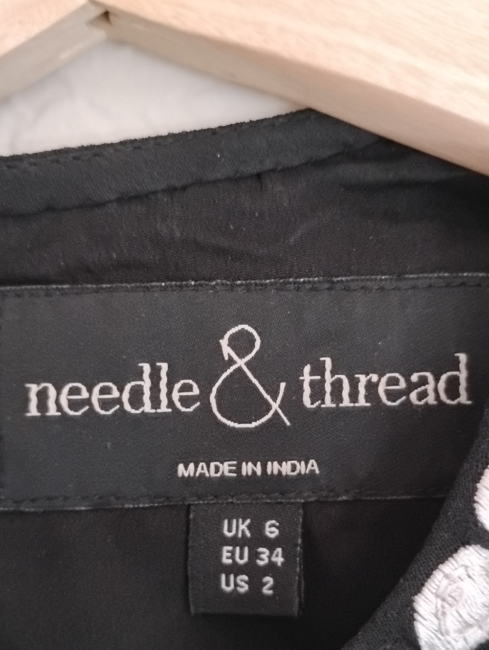 Luxury Brand: Needle & Thread Intricate Embroidered Mini Skirt - Picture 2 of 11